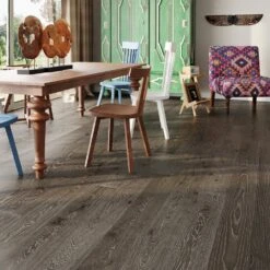 Home Wood Flooring Store 21 Liberty Floors Brownie Oak - Manor 14mm Engineered Real Wood Flooring (221196)