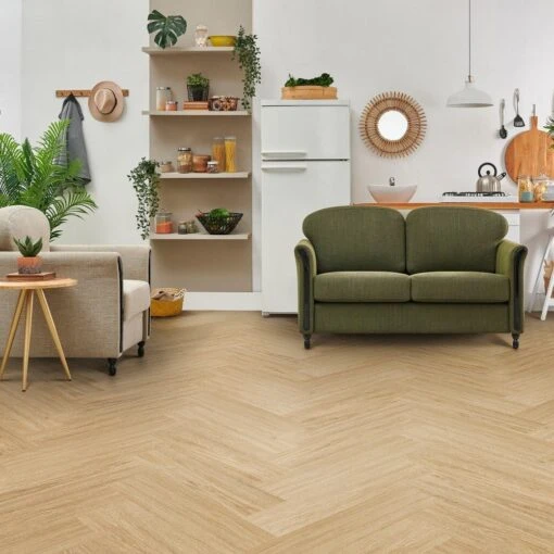 Liberty Floors Prime Oak - Lifestyle SPC Herringbone 5.5mm Rigid Core Vinyl Flooring (307818) 7 Liberty Floors Prime Oak - Lifestyle SPC Herringbone 5.5mm Rigid Core Vinyl Flooring (307818) -Home Wood Flooring Store prime oak lifestyle spc herringbone 5 5mm rigid core vinyl flooring 307818 p119087 242887 image