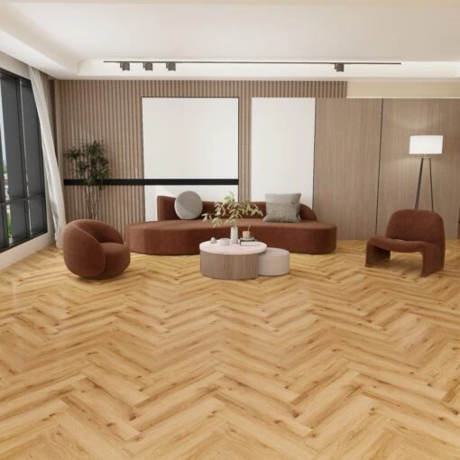 Liberty Floors Rustic Oak - Lifestyle SPC Herringbone 5.5mm Rigid Core Vinyl Flooring (305105) 8 Liberty Floors Rustic Oak - Lifestyle SPC Herringbone 5.5mm Rigid Core Vinyl Flooring (305105) -Home Wood Flooring Store rustic oak lifestyle spc herringbone 5 5mm rigid core vinyl flooring 305105 p119016 242646 image