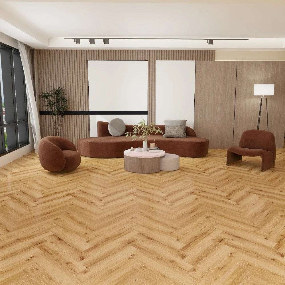 Liberty Floors Rustic Oak - Lifestyle SPC Herringbone 5.5mm Rigid Core Vinyl Flooring (305105) Liberty Floors Rustic Oak - Lifestyle SPC Herringbone 5.5mm Rigid Core Vinyl Flooring (305105) -Home Wood Flooring Store rustic oak lifestyle spc herringbone 5 5mm rigid core vinyl flooring 305105 p119016 242646 image