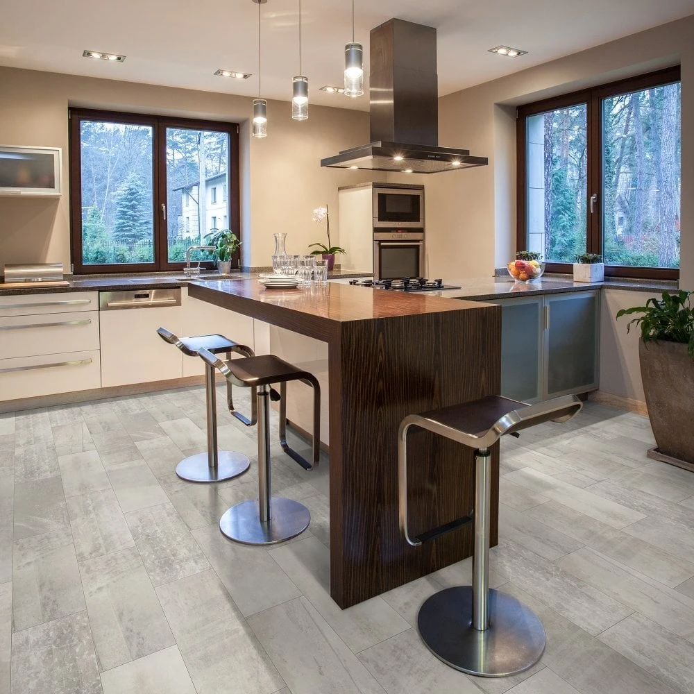 Liberty Floors Slate Light Grey - Universo 8mm Laminate Flooring (263471) Liberty Floors Slate Light Grey - Universo 8mm Laminate Flooring (263471) -Home Wood Flooring Store slate light grey universo 8mm laminate flooring 263471 p113509 237112 image